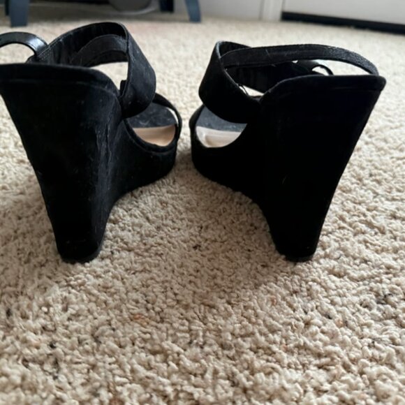 Sz 12M Embroidered Flower Wedges by Jasmin - Picture 3 of 5